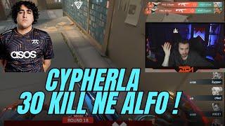 FERİT GÖZÜNDEN ALFAJER'İN 30 KILLS CYPHER PERFORMANSI / FNC VS NAVI İKİNCİ HARİTA VALORANT