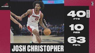 Josh Christopher Drops A Career-High 40 PTS During Skyforce Win Over Memphis!