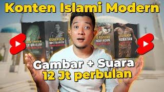 Cara Bikin Konten Shorts Islami Kekinian Untuk Cari Uang di Youtube | Tutorial Lengkap Sampai Bisa!