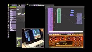 sensomusic usine & leap motion vst audio unit patching