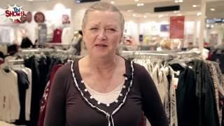 Grannies wear modern clothes for the first time