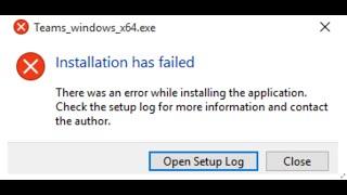 Fix Microsoft Teams Installation Has Failed Error On Windows 11 & 10