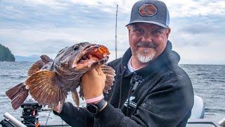 Jigging for Lingcod in the deep Alaskan Waters