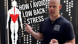Why I Avoid "Working My Lower Back"