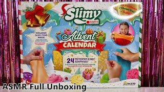 ASMR FULL Unboxing the New Slimy Advent Calendar 2023 #gifted