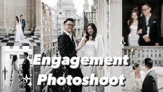 OUR LONDON PREWEDDING PHOTOSHOOT Behind the Scenes w Soulfie Photography | WEDDING SERIES | idaaaaxx