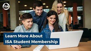 Become an ISA Student Member Today
