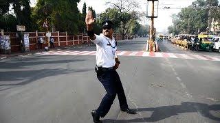 Who's bad? Indian traffic cop grabs motorists' attention with Michael Jackson dance moves