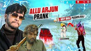 I Became Allu Arjun Pushpa Raj in Free Fire Badge99