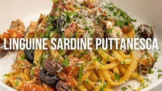 Linguine Sardine Puttanesca