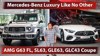 Mercedes-AMG G63 FL, SL63, GLE63S, GLC43, GLC350e coupe in Malaysia - Luxury Like No Other showcase