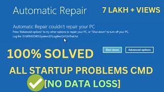 FIXED-Automatic Repair Couldn’t Repair Your PC In Windows 10/11(3 STEPS) || Automatic Repair Loop