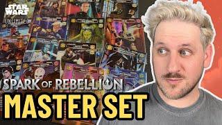 SHOWCASES COMPLETE! - Star Wars: Unlimited Master Set Challenge (Part 4)