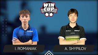 17:00 Ivan Romaniak - Anton Shypilov 14.09.2024 WinCup Master. TABLE 1