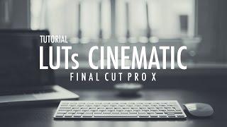 FCPX LUTS CINEMATIC