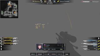 s1mple SICK AWP wallbang vs SK @ StarSeries i-League Season 5