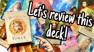 Goddess Power Oracle Review | Deck Flip Through