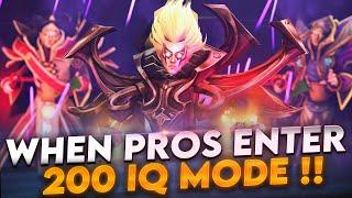 DOTA 2 - WHEN PROS ENTER 200 IQ MODE 16.0! (Smartest Plays & Next Level Moves By Pros)