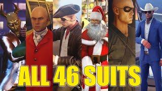 ALL 46 HITMAN Suits & Costumes (Every Suit and All DLC Suits) HITMAN 3