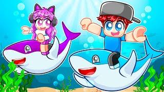 ROBLOX UNDERWATER ANIMALS With My GIRLFRIEND!