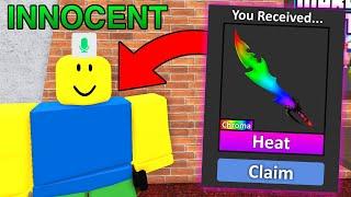 Guess INNOCENT for GODLY in MM2! *Voice Chat*