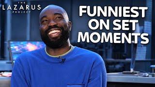 Funniest Moments On Set With The Lazarus Project Cast | The Lazarus Project | Sky Max