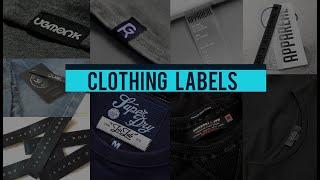 Clothing Labels & Hang Tags for Branding