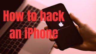 How to hack an iPhone device? iPhone hacking 