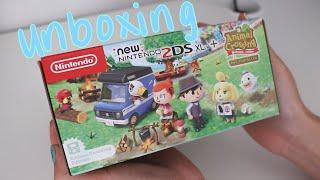 Animal Crossing New Nintendo 2DS XL Unboxing - New Leaf