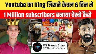 1 MILLION subscribers in 6 Days | How to Viral Shorts video on YouTube | Shorts video viral Trick