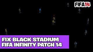 HOW TO FIX BLACK STADIUM ON FIP14 v4 HBZ MOD 21/22 | FIFA 14 TUTORIAL