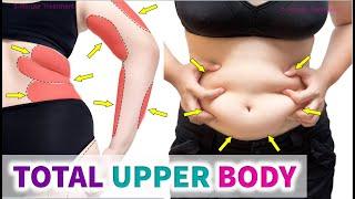 BELLY FAT + BACK FAT + ARM FAT + BACK FAT | 4 IN 1 UPPER BODY WORKOUT AT HOME | 5-Minute Treatment