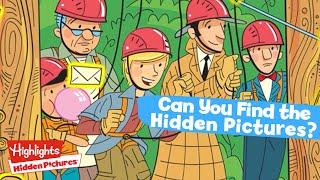 Hidden Pictures Puzzle #2 | Can You Find the Hidden Pictures? | Highlights Kids