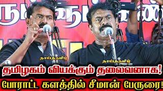 எந்த கட்சி தலைவரும் பேச துணியாததை பேசிய சீமான்! | Ntk Seeman Today Viral Protest Speech At Chennai