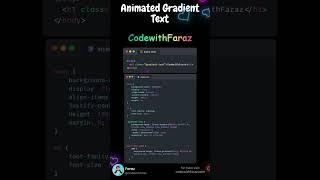 Create Animated Gradient Text with CSS | Source Code - Gradient Effect using HTML and CSS