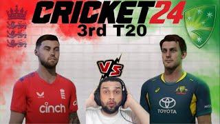 3rd T20I | Highlights | Australia Tour Of England | Cricket 24 Game Play