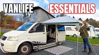 VANLIFE ESSENTIALS |5 things to have in your campervan  | campervan gift ideas @vanlifegoodies