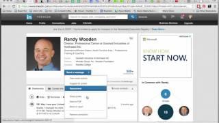 Quick Video - Removing a LinkedIn Connection