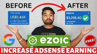  How to Double Adsense Earning with EZOIC | Ezoic Setup Tutorial in Hindi | Ezoic Earnings Review