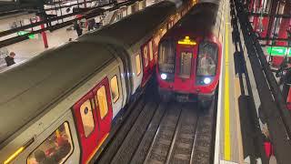 London Tube Trains at Liverpool Street Station | London Underground