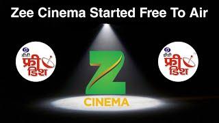 Zee Cinema Started Free To Air On DD Free Dish @DthTech