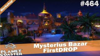 Mysterius Bazar - FirstDROP (Neue Kamera)  PLANET COASTER  Attraktion Vorstellung #464