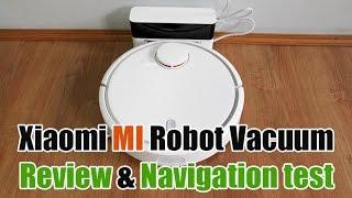 Xiaomi MI Robot Vacuum Review and Navigation Demonstration (Room and Hallway)