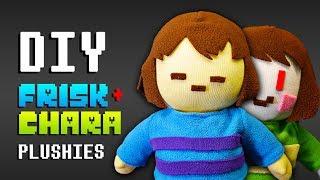 DIY UNDERTALE FRISK and CHARA Plushies! Undertale Sock Plushie (FREE Pattern) Tutorial