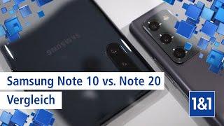 Vergleich: Samsung Galaxy Note 10 vs. Galaxy Note 20