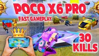 Poco X6 pro fast gameplay in 90 fps 30 kills