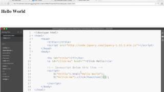 2 JQuery Basic Click Event