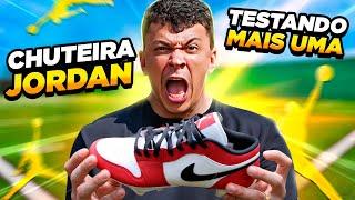 TESTAMOS UMA NOVA CHUTEIRA JORDAN!! *será que vale a pena?* 