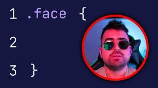 HTML Elements? Nah, I Styled My Face With CSS