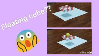 How to make a 3D Hovering cube